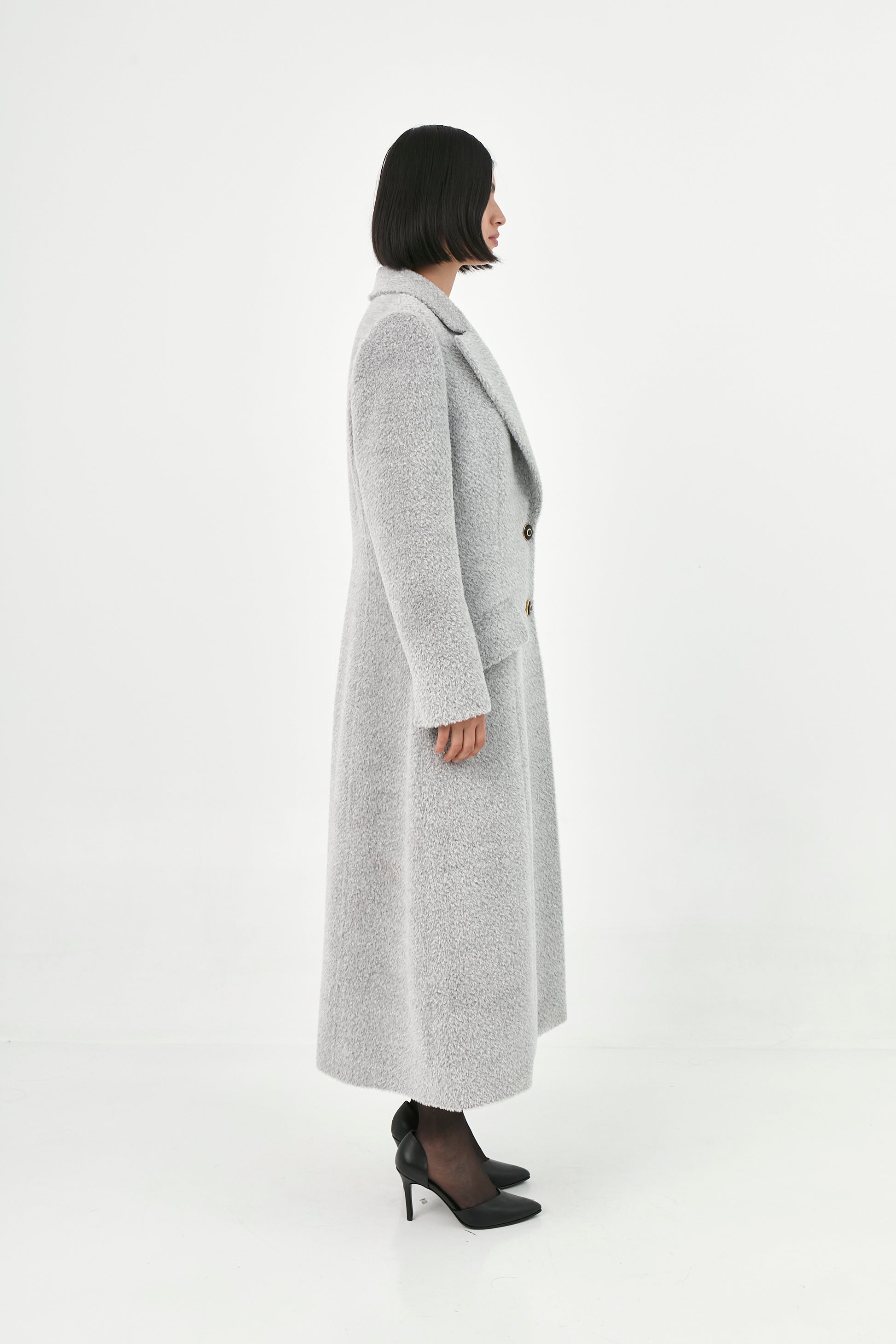 Suri Alpaca Coat | Yukimi