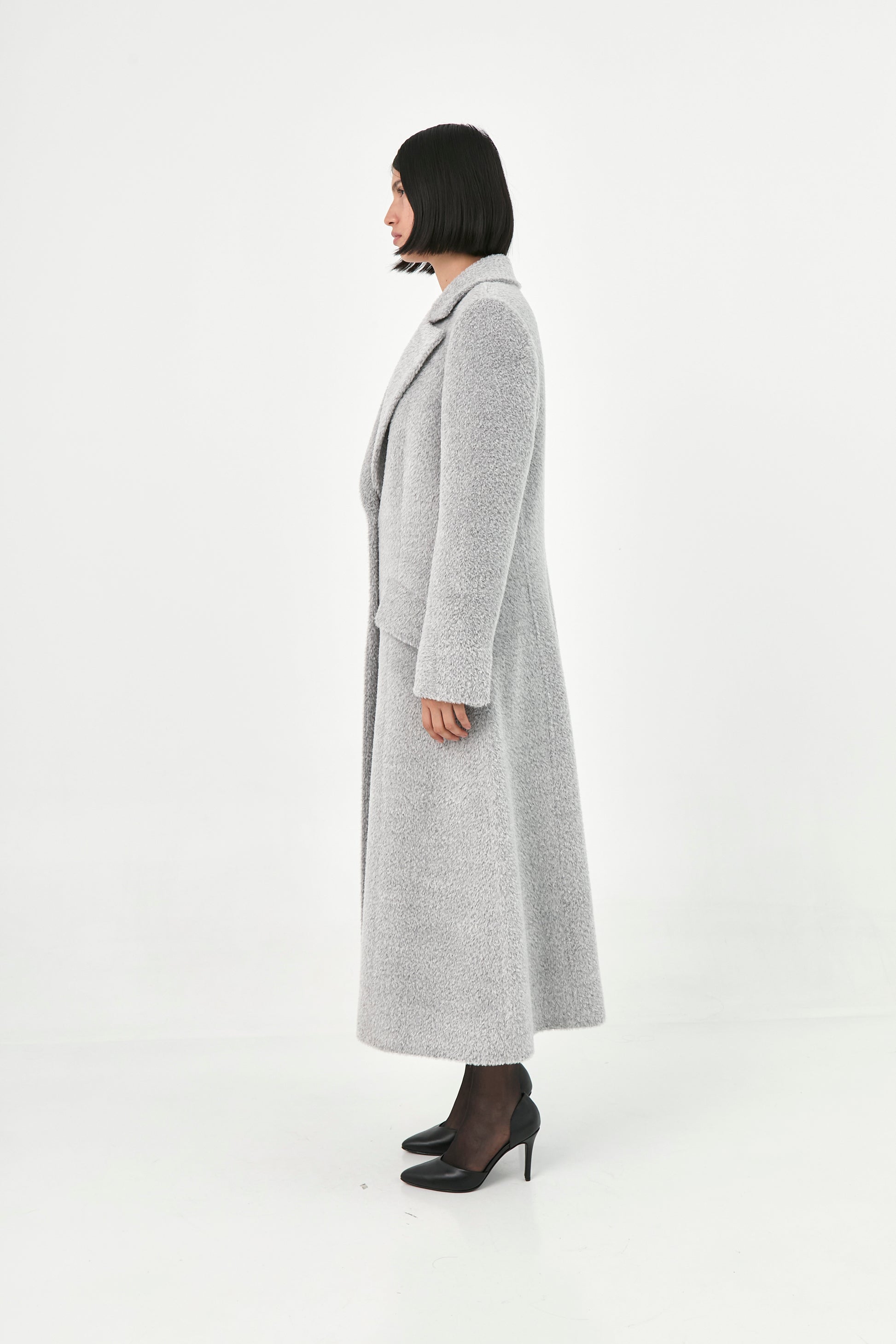 Suri Alpaca Coat | Yukimi