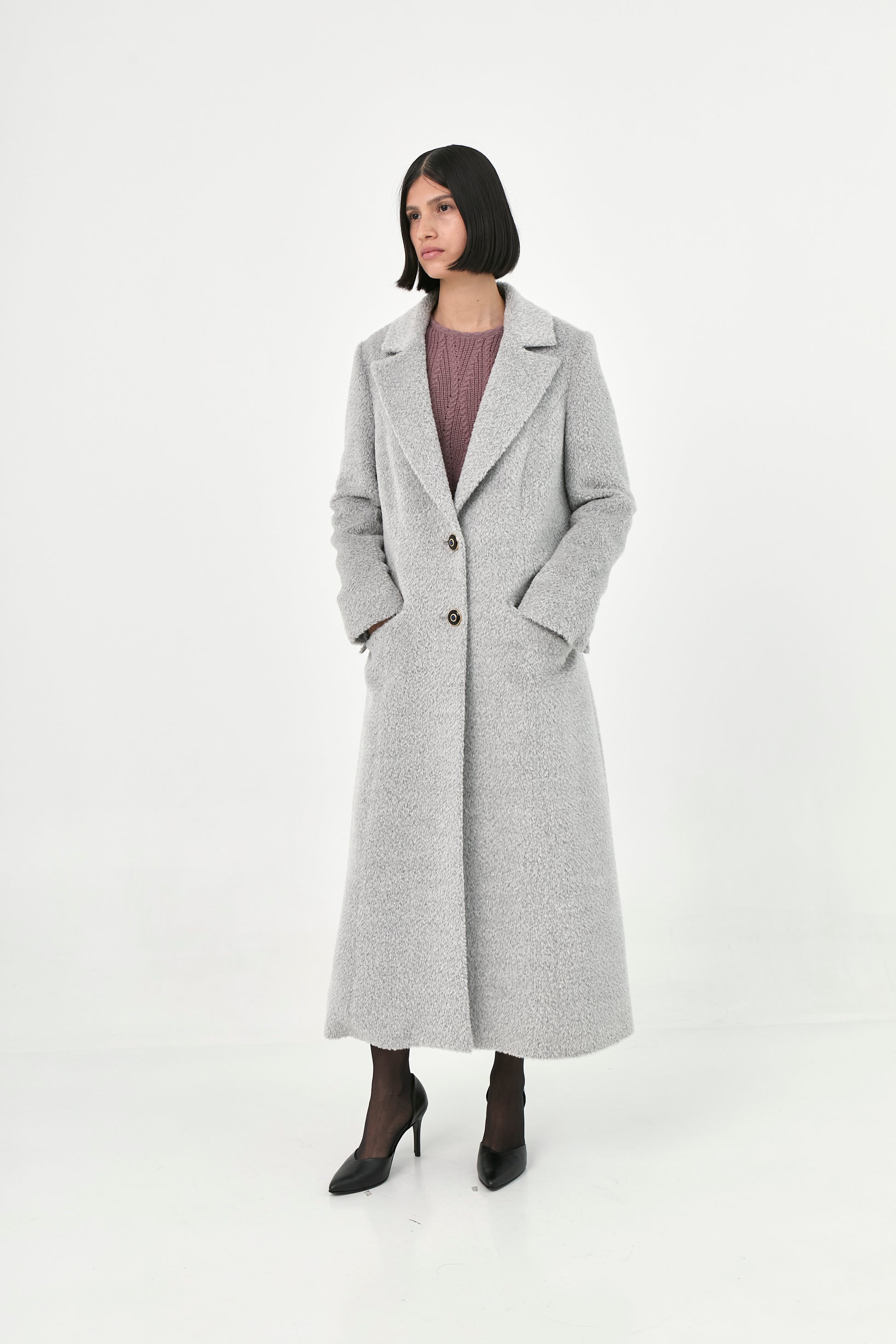 Suri Alpaca Coat | Yukimi