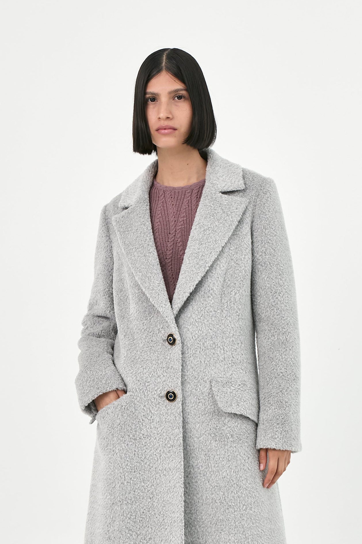 Suri Alpaca Coat | Yukimi