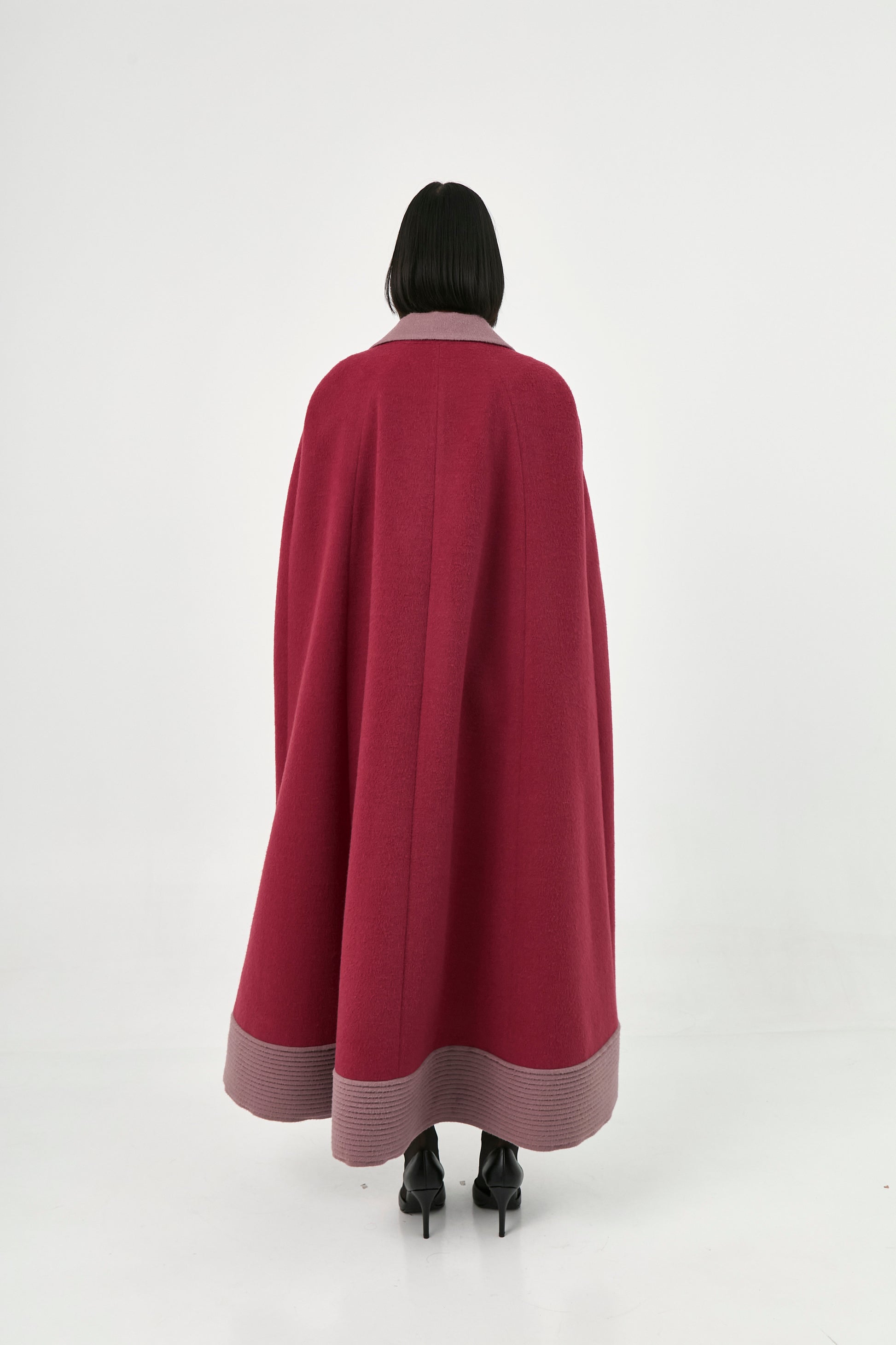 Maxi Baby Alpaca Cape Coat | Tatianna