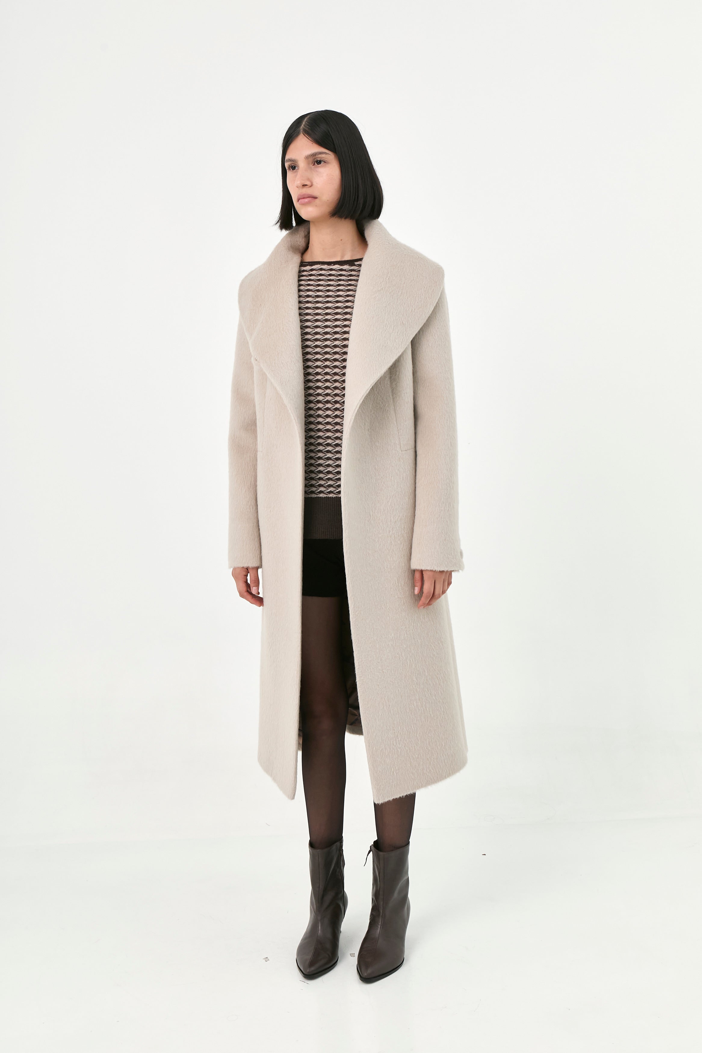 Suri Alpaca Coat | Loren