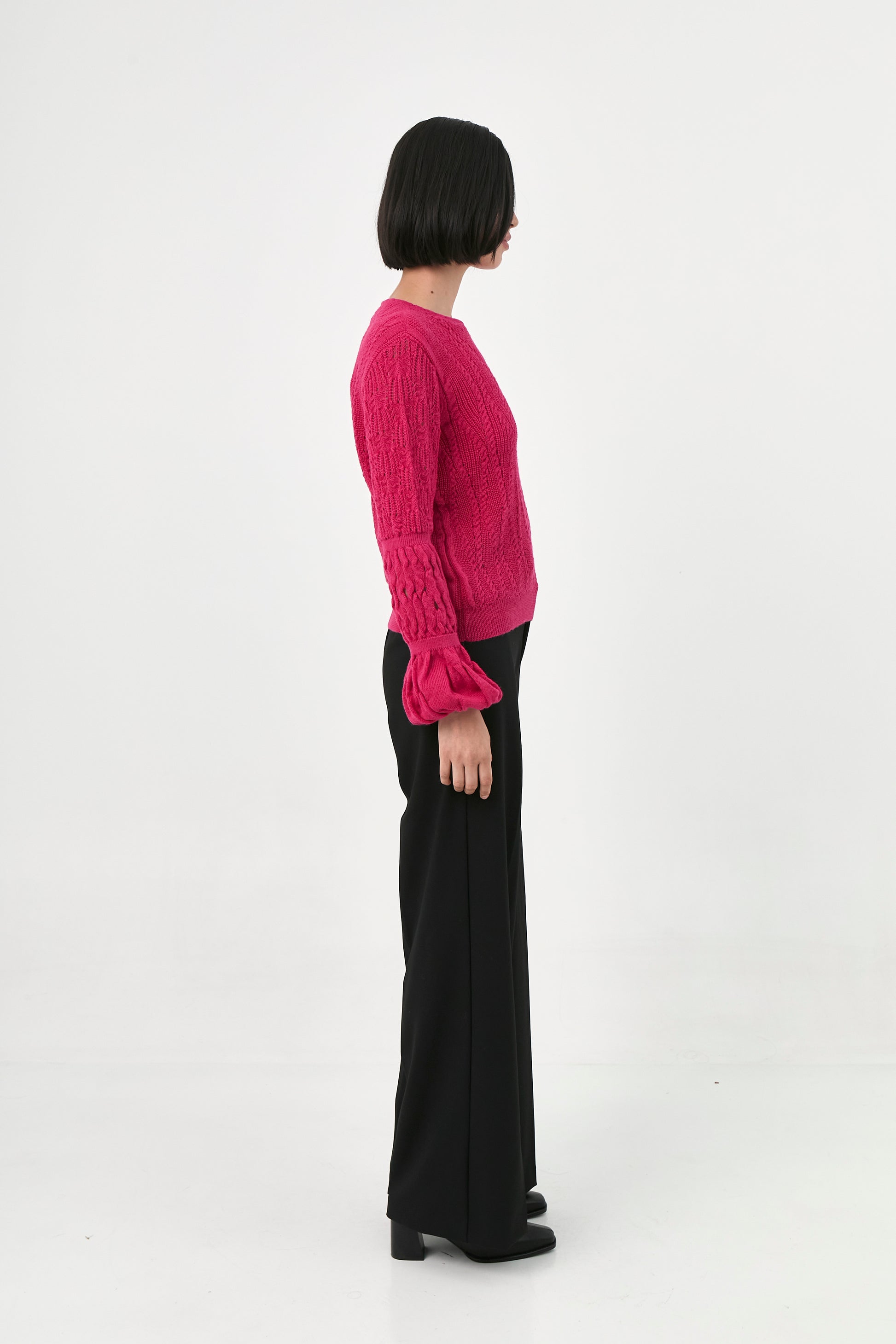 Chompa Baby Alpaca Fucsia | Diana