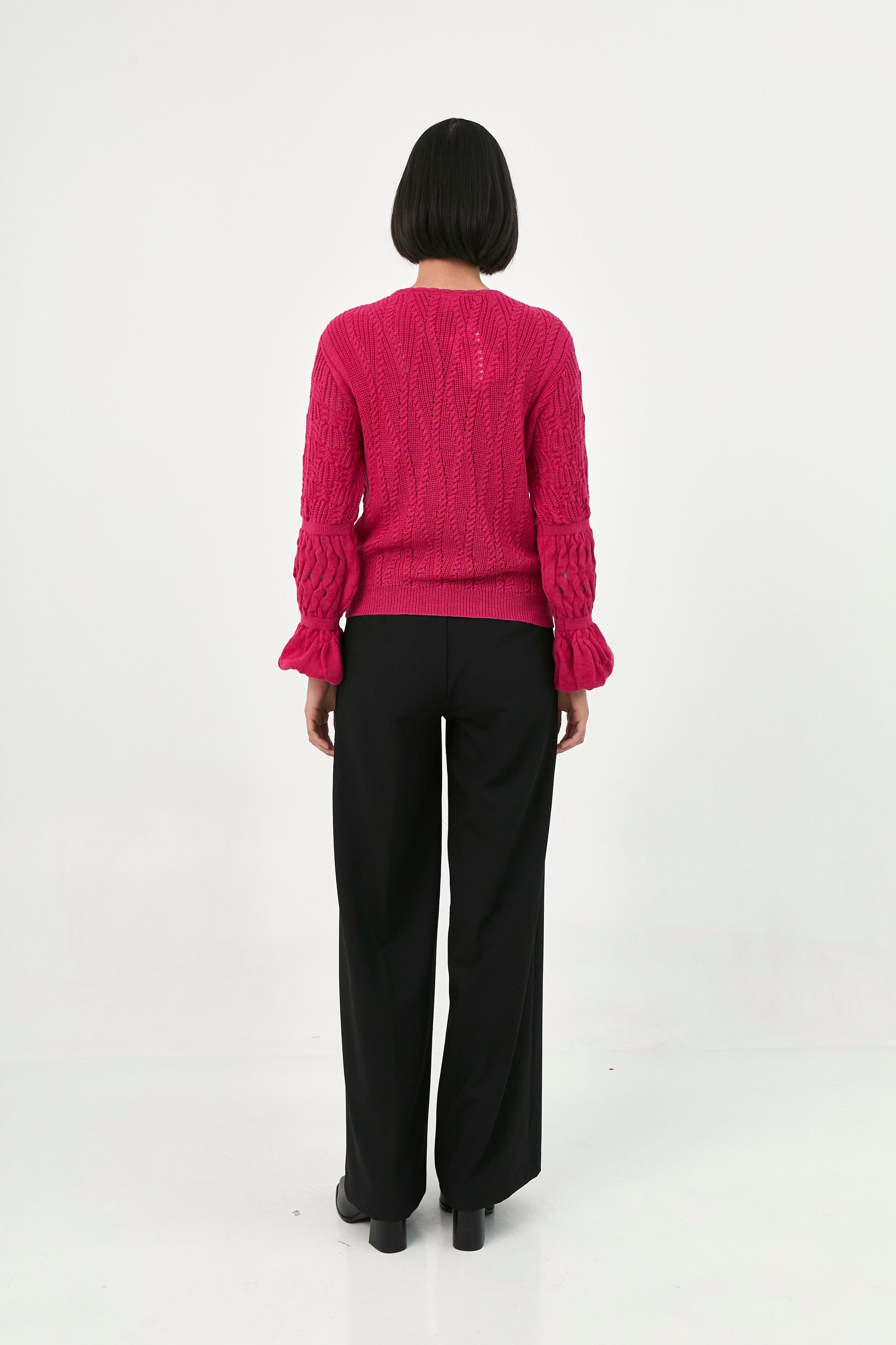 Chompa Baby Alpaca Fucsia | Diana