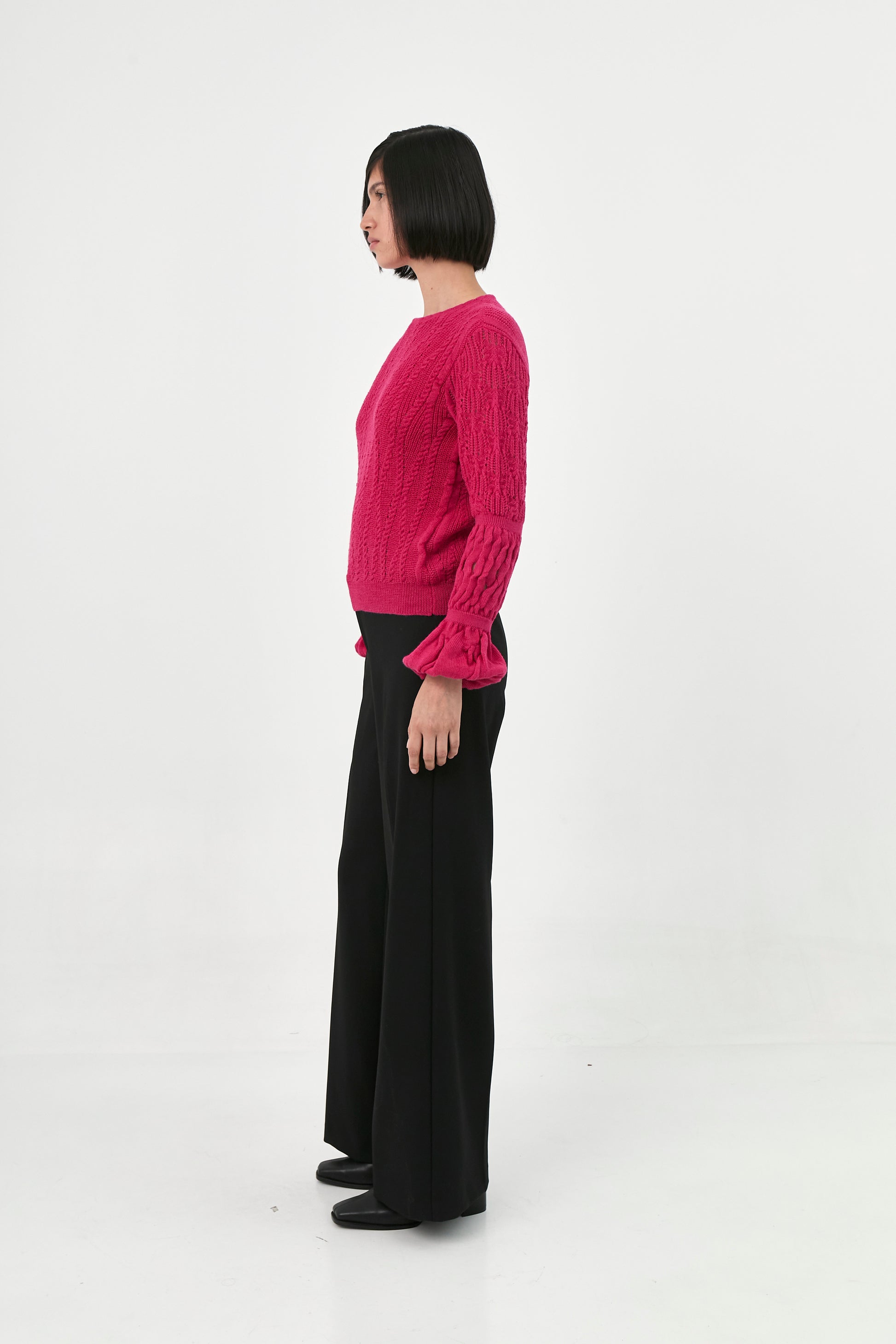 Chompa Baby Alpaca Fucsia | Diana
