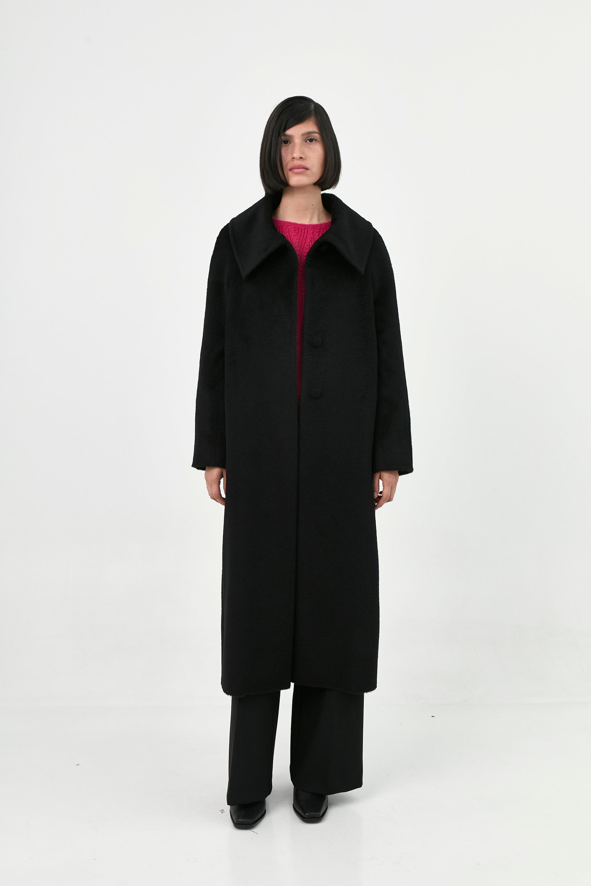 Suri Alpaca Coat | Adriana