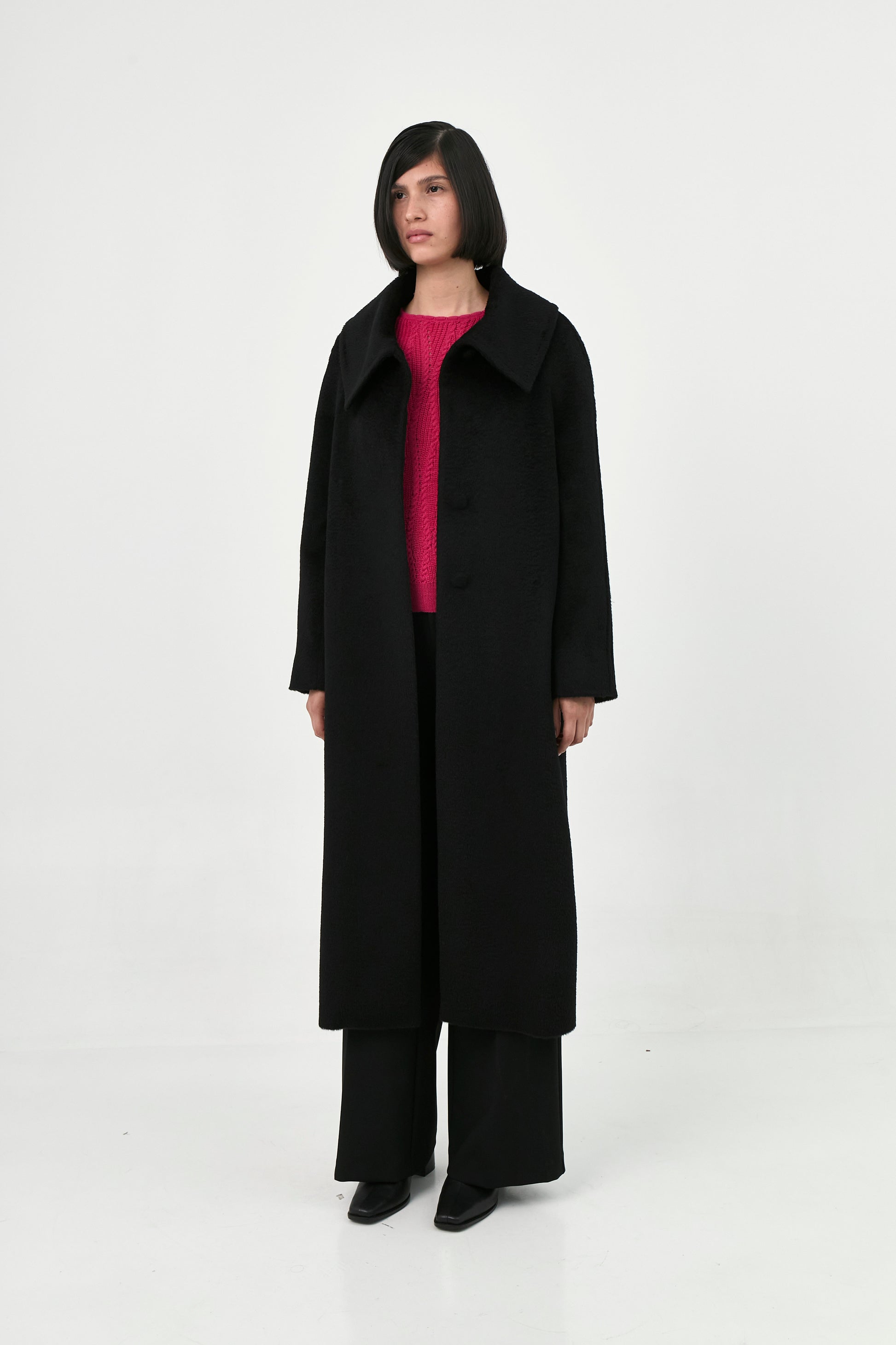 Suri Alpaca Coat | Adriana