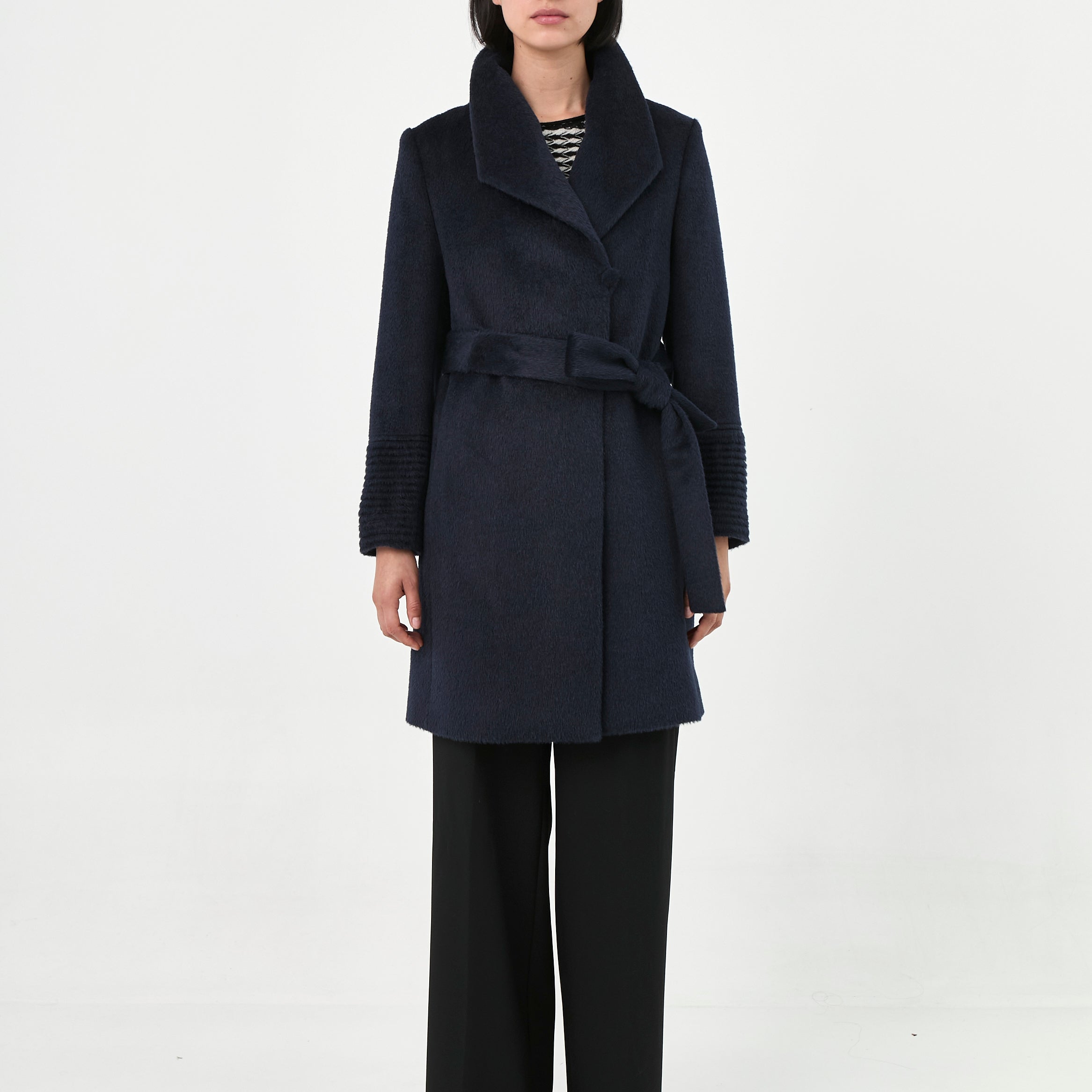 Suri Alpaca Zibeline Coat | Adela