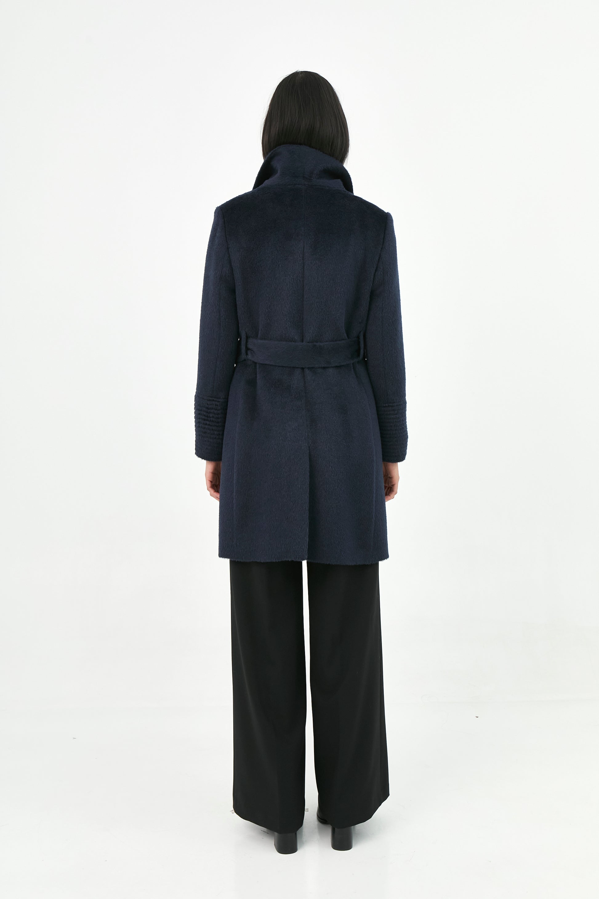 Suri Alpaca Zibeline Coat | Adela