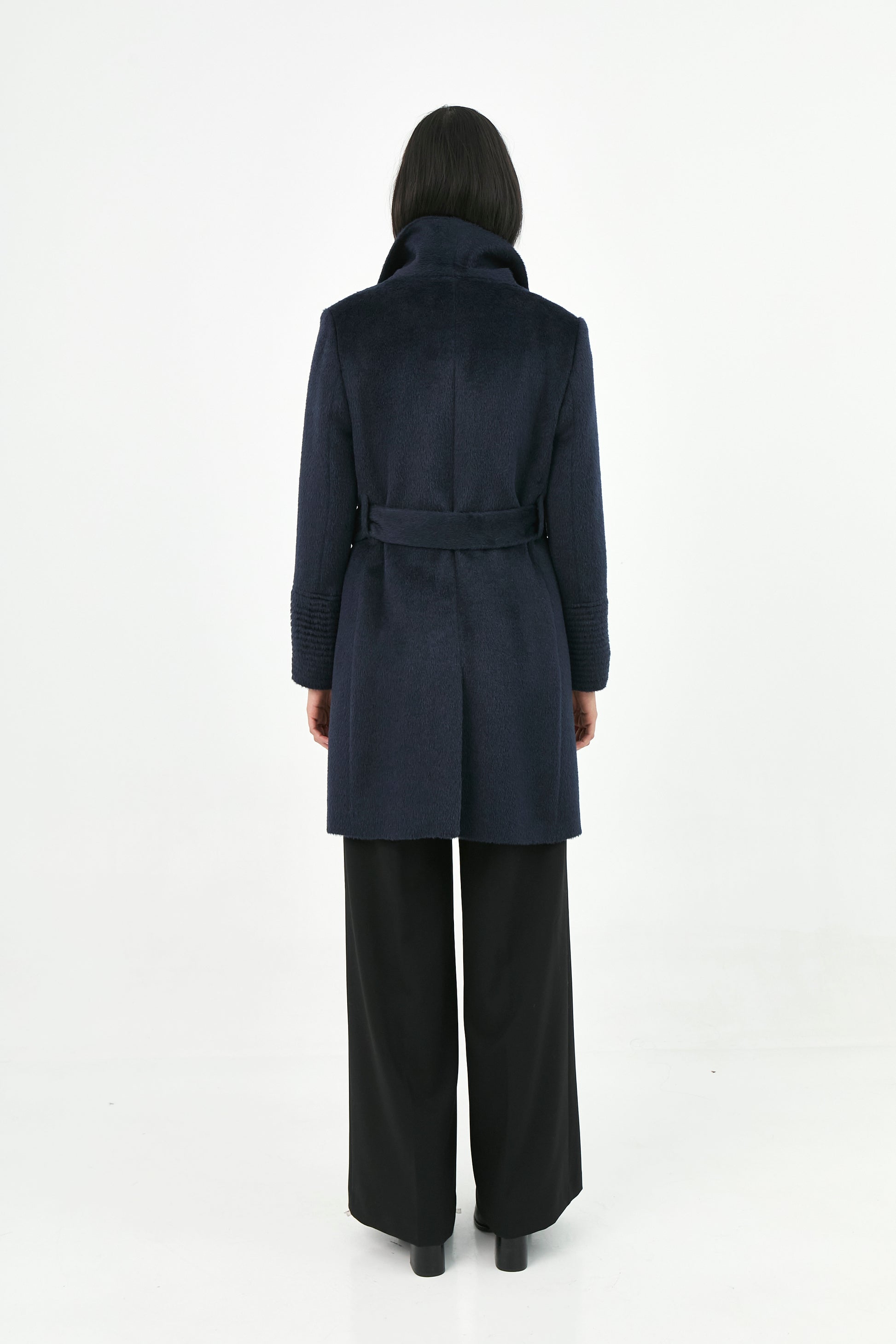 Suri Alpaca Zibeline Coat | Adela
