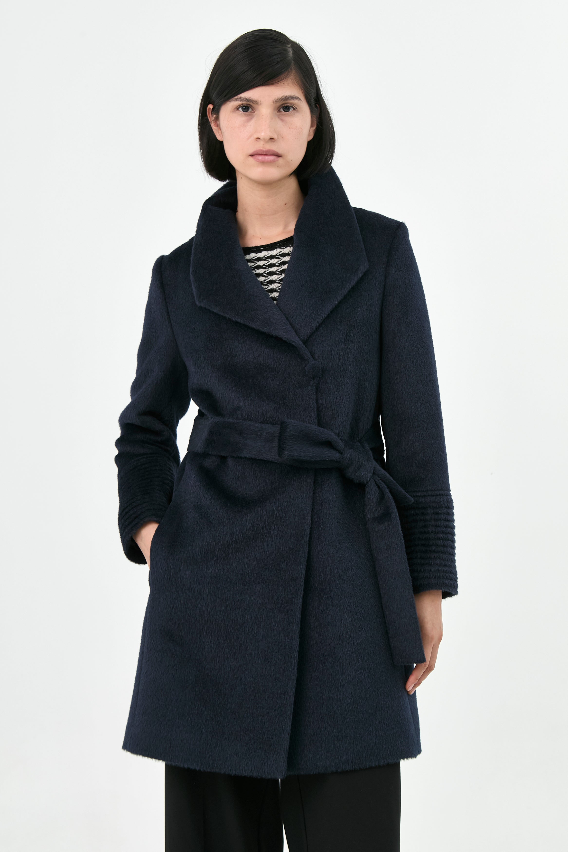 Suri Alpaca Zibeline Coat | Adela