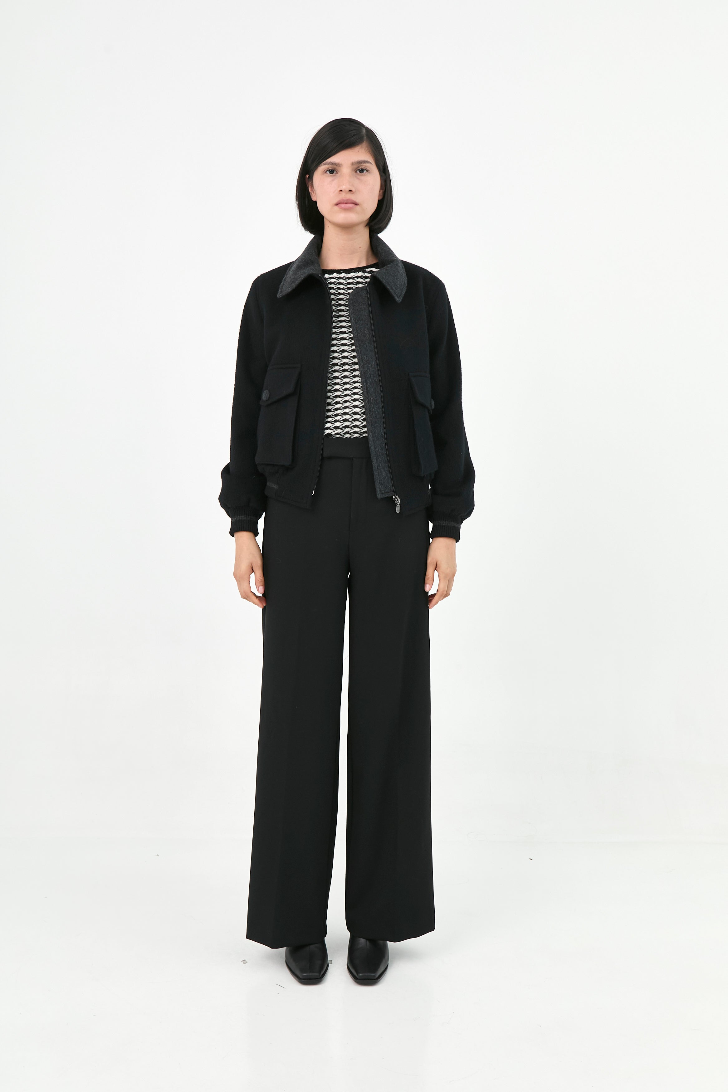 Casaca Bomber Baby Alpaca | Caroline