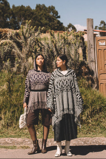 alpaca wool poncho