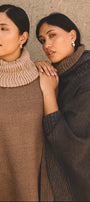 ponchos peruanos de alpaca para mujer