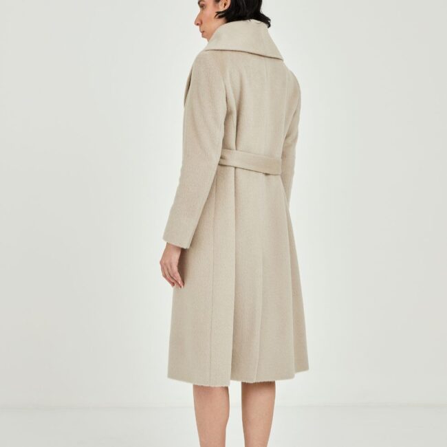 Suri Beige long coat - Image 3