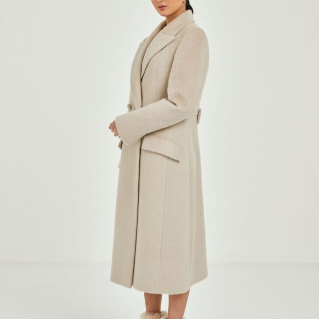 Four-button suri long coat - Image 2