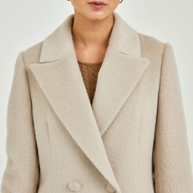 Four-button suri long coat - Image 4