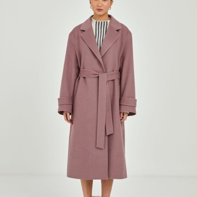 Hand crafted alpaca coat