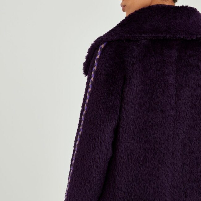 Purple Heritage long coat - Image 3