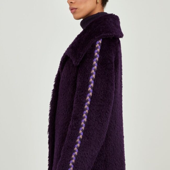 Purple Heritage long coat - Image 4
