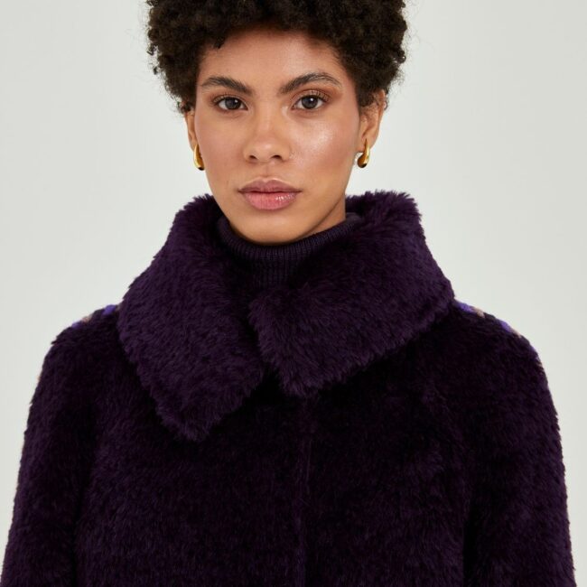 Purple Heritage long coat - Image 5
