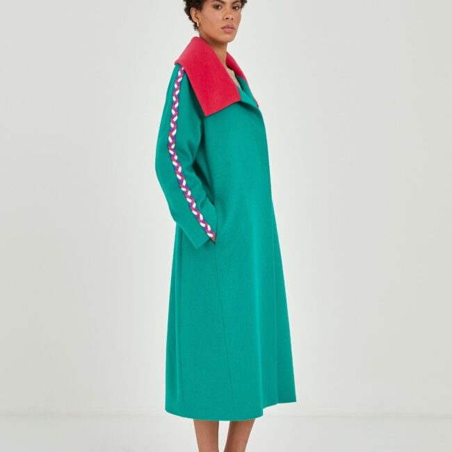 Eden color long coat - Image 2