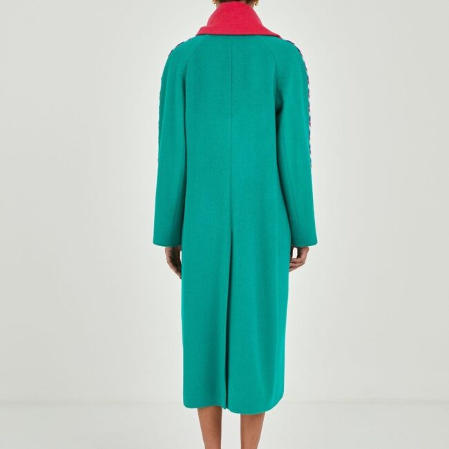 Eden color long coat - Image 3