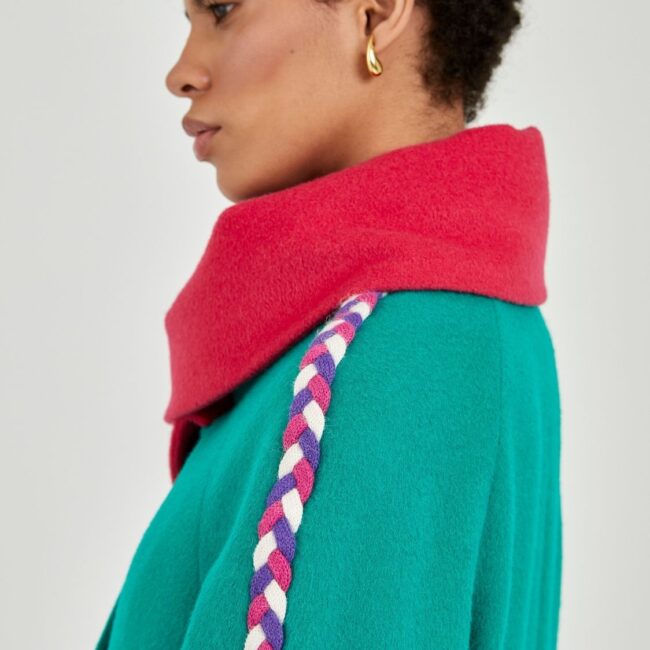 Eden color long coat - Image 5
