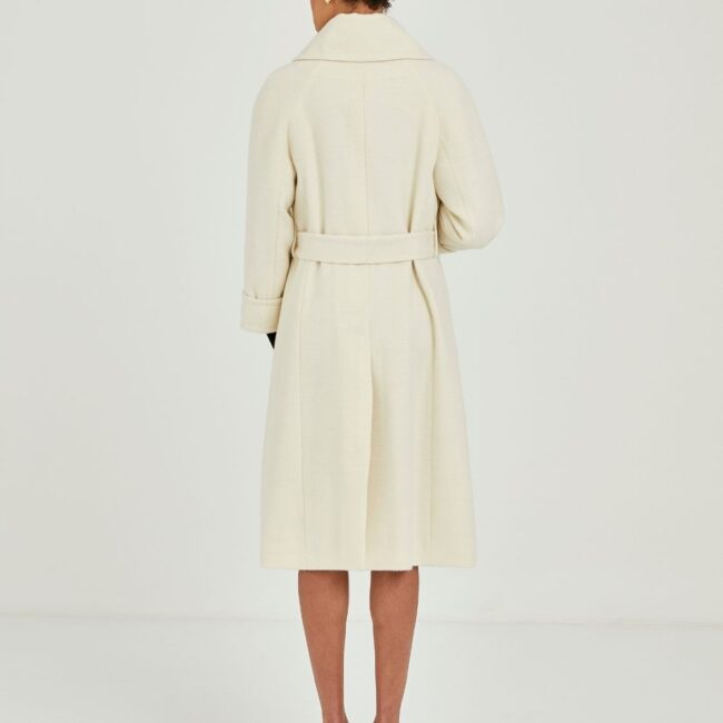 Classic City ivory Coat - Image 2