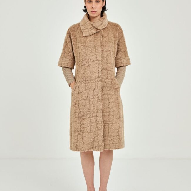 Handcrafted Heritage Short-Sleeve Coat - Image 2