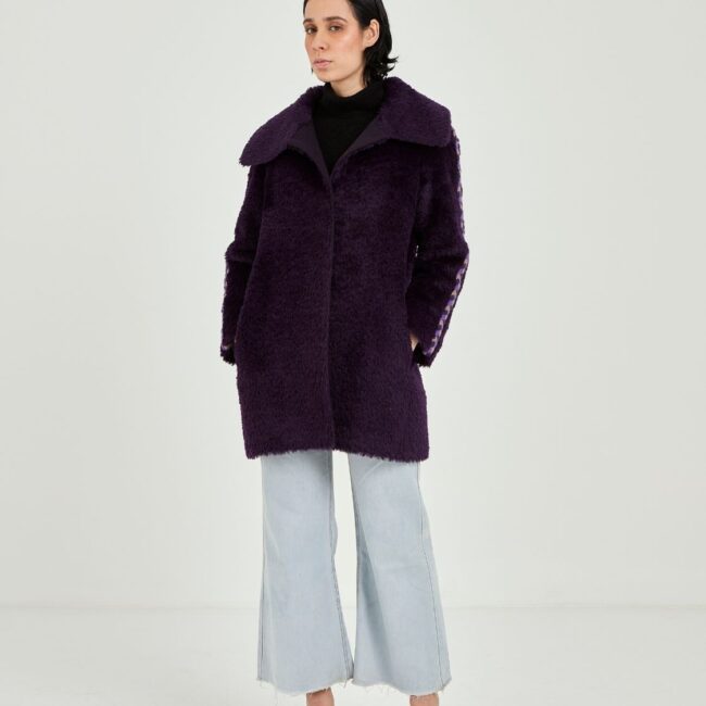 Purple Heritage Short Coat - Image 2