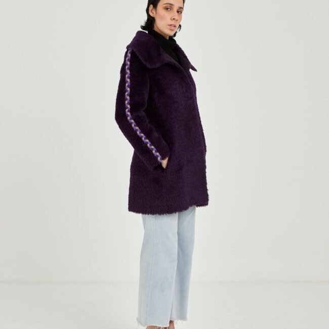 Purple Heritage Short Coat - Image 3